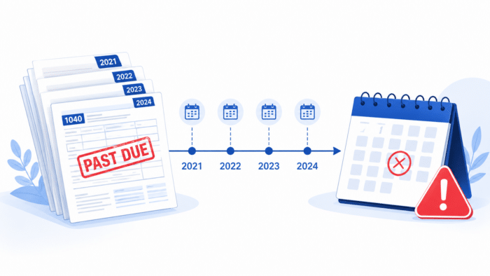 years unfiled taxes